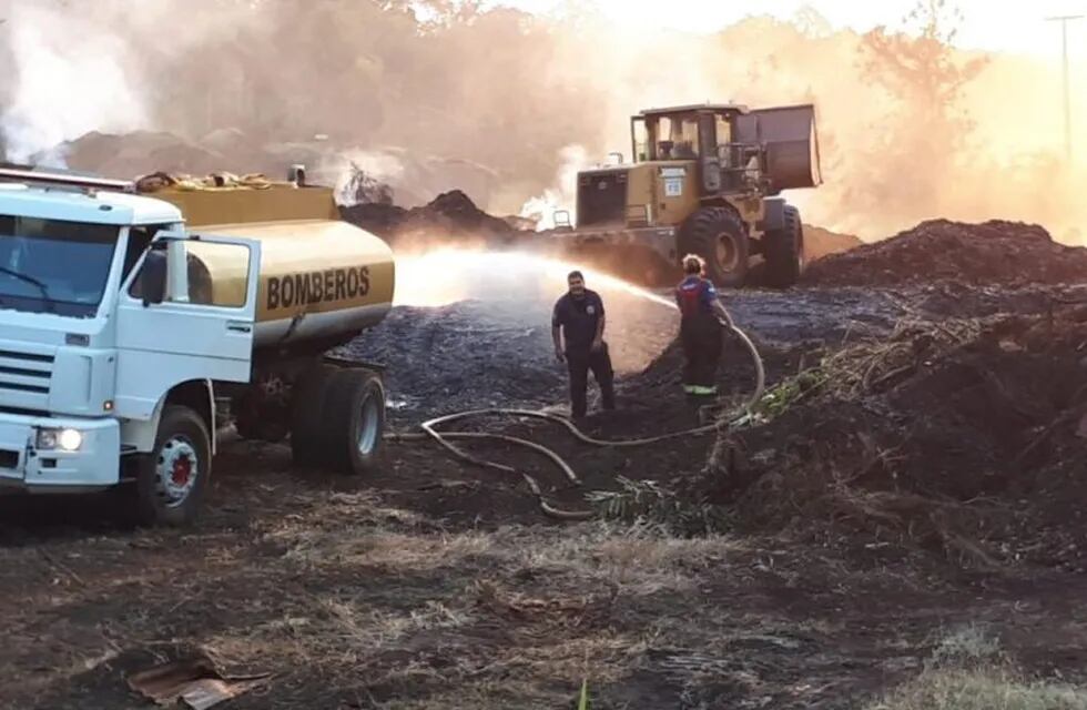 Incendios en Eldorado.