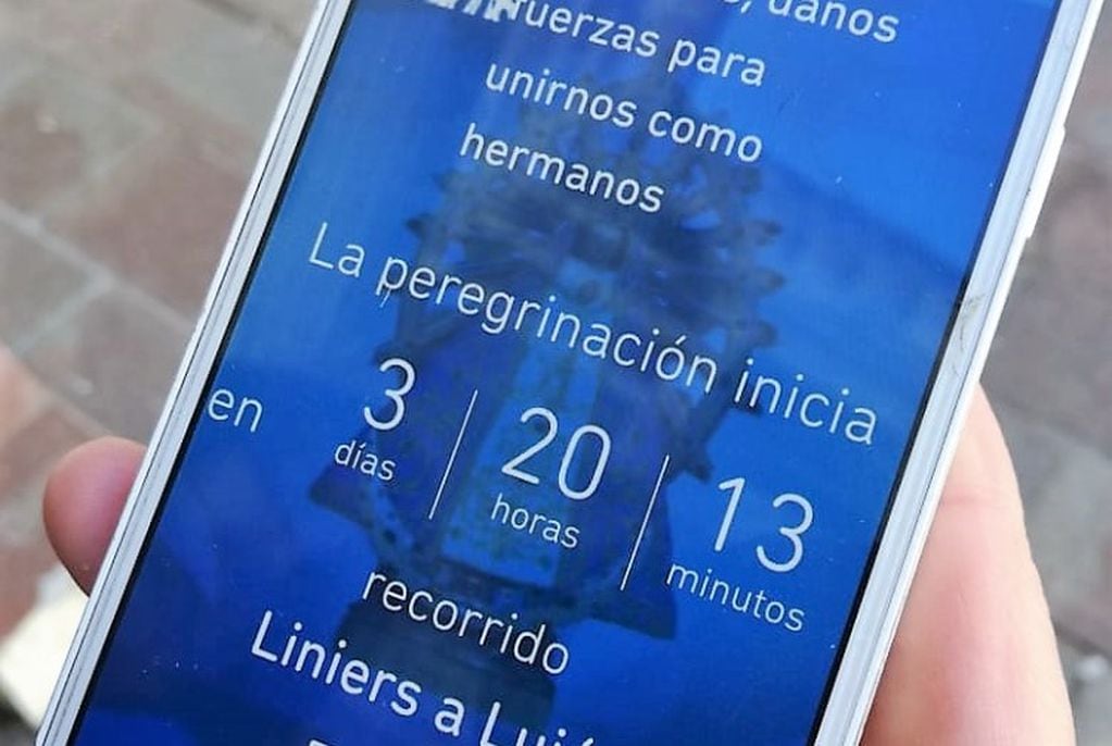 La app de la Peregrinación a Luján. (web)