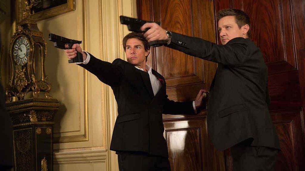 En esta nueva entrega de “misión imposible”, Tom Cruise está acompañado por el actor Jeremy Renner.