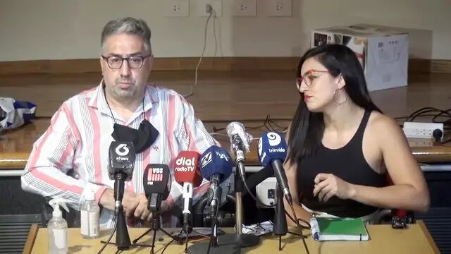 Guillemro Rubio y Celeste Marchetti abgogados querellantes caso Paula Toledo