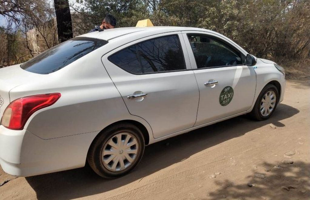 Taxi secuestrado por violación protocolo de ingreso a San Luis