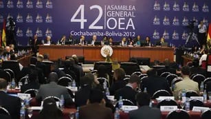 OEA. Países participantes coincidieron en que el conflicto debe resolverse bilateralmente, mediante el diálogo (AP).