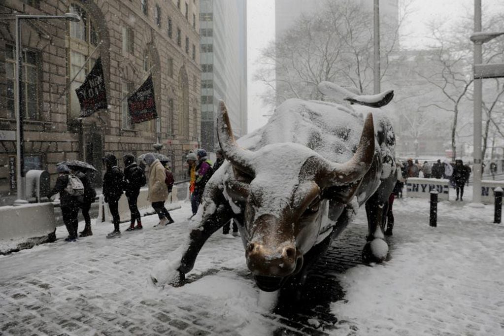 Al menos cuatro muertos por la tormenta de nieve en Estados Unidos. Foto: REUTER.