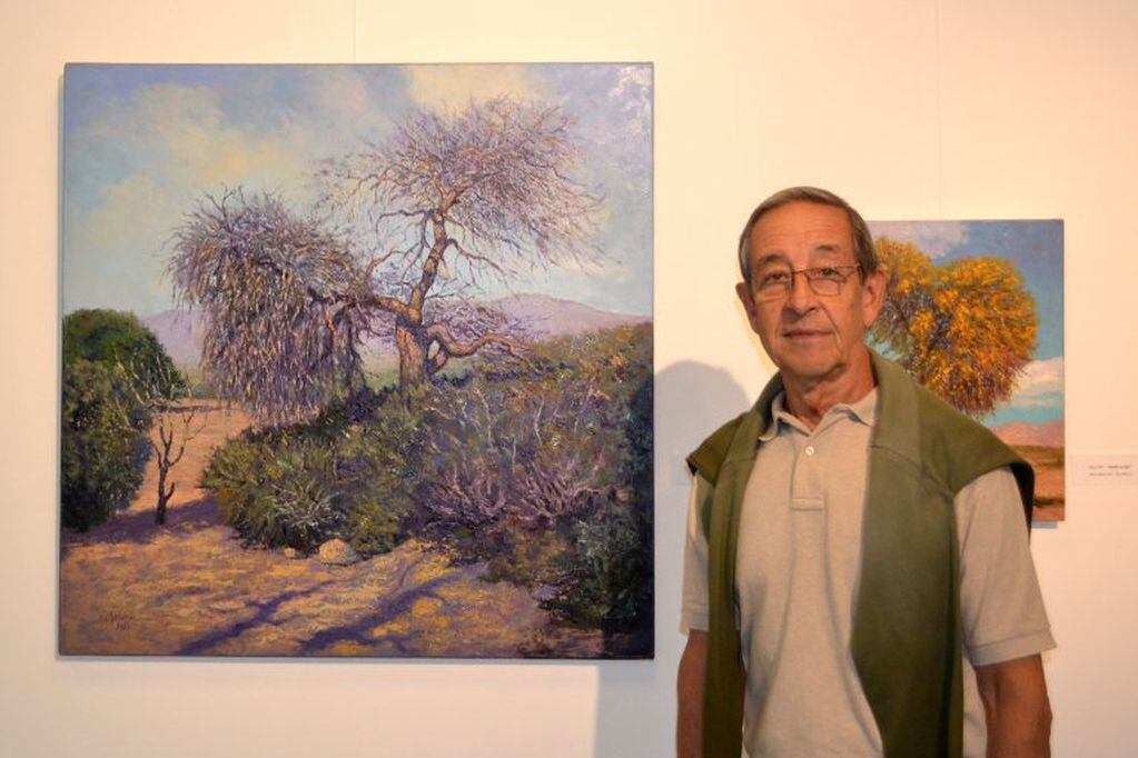 El pintor Eduardo Malara. (Gonzalo Juncosa)