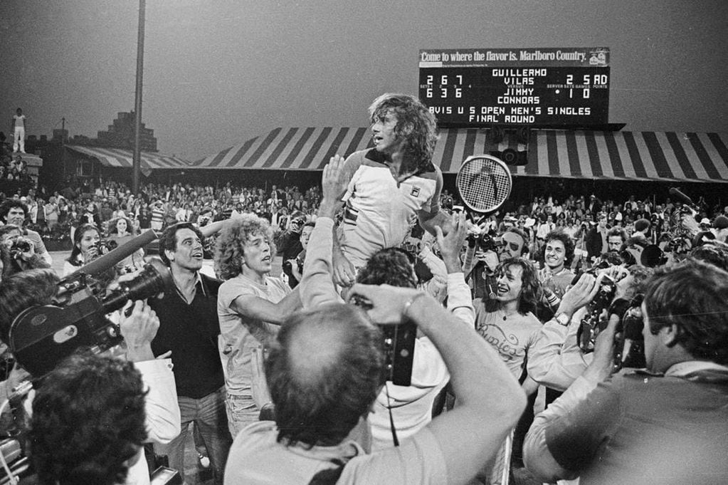 Guillermo Vilas debió haber sido número 1 del mundo en 1977, el mejor año de su carrera. Alcanzó a tener 46 juegos invictos. 