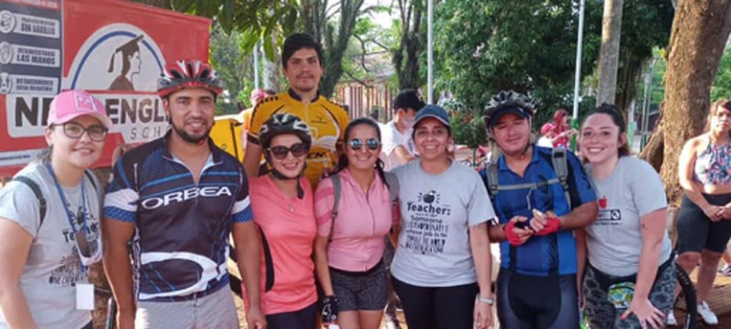 Dictaron en Puerto Iguazú charla sobre circulación en bicicleta por la vía pública.