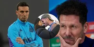 ¿Cansados de Tini? Scaloni y Diego Simeone le prohibieron a Rodrigo De Paul hablar sobre la cantante