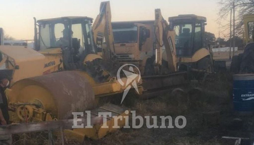 Recuperaron maquinaria de Campo Quijano sustraída por su exintendente, Manuel Cornejo (El Tribuno)