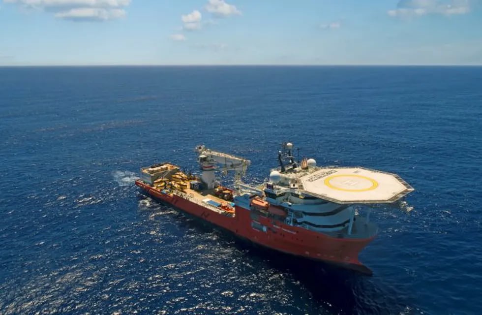 El Seabed Constructor, de la empresa Ocean Infinity fue el buque encontró al ARA San Juan (DPA)