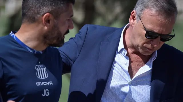 Fassi y Gandolfi seguirán trabajando como presidente y entrenador de Talleres, respectivamente.