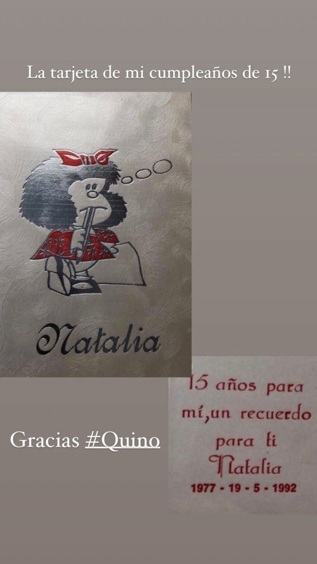 Natalia Oreiro (Instagram)