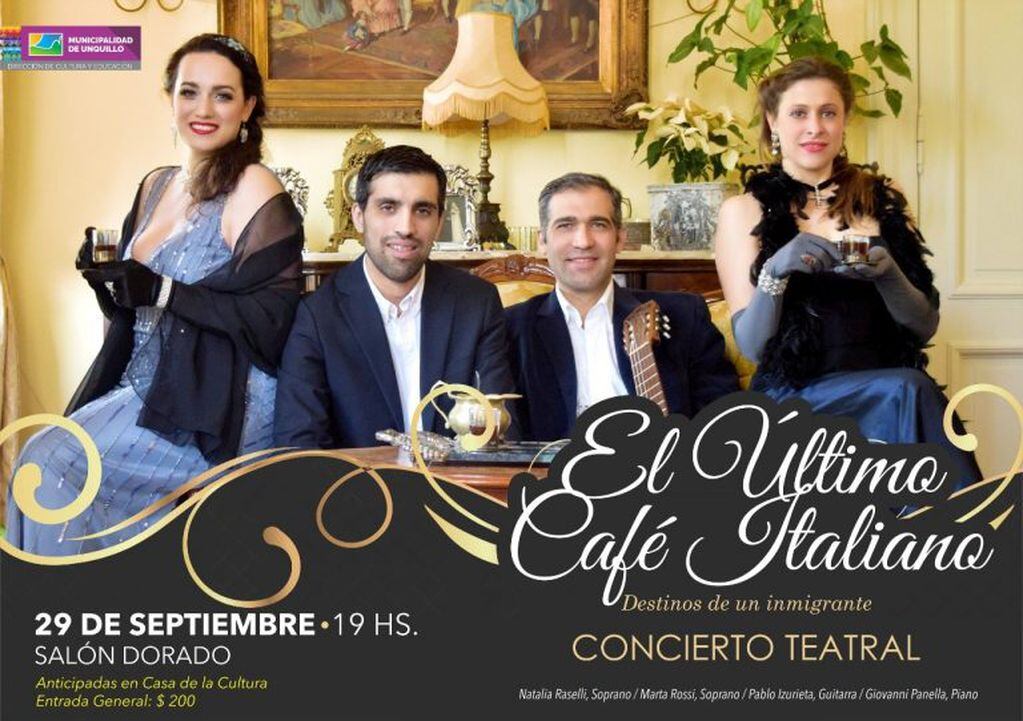 El Último Café Italiano (Foto: Municipalidad de Unquillo)