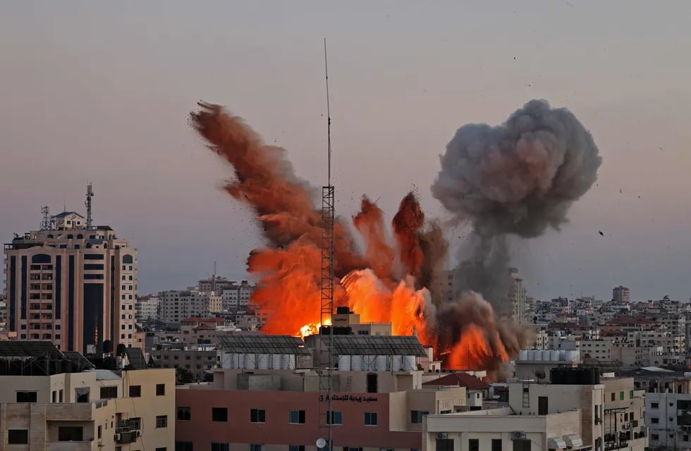 Explosiones en la Franja de Gaza tras un ataque israelí