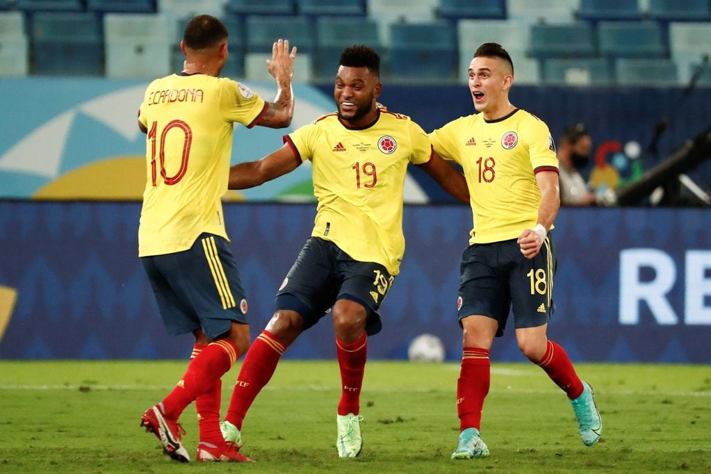 Colombia ganó 1 a 0 ante Ecuador.