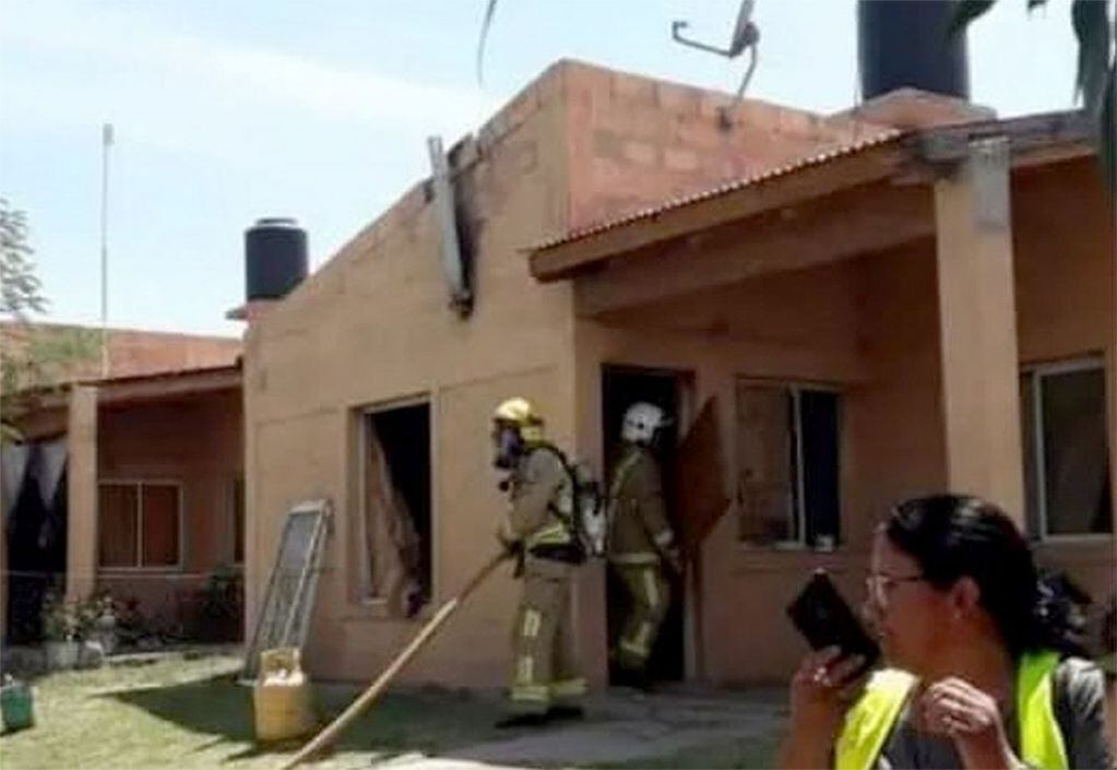 Un niño de 6 años salvó a su madre de un incendio en Merlo, San Luis