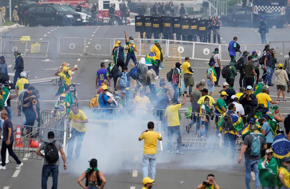 Escenas del fallido intento de golpe de estado en Brasilia, la capital jurídica y gubernamental de Brasil.