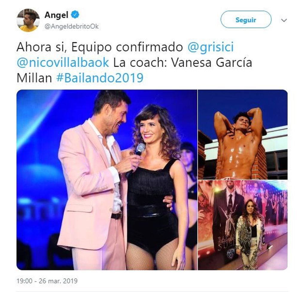 Griselda Siciliani estará en el Súper Bailando 2019 (Foto: Twitter/@AngeldebritoOk)
