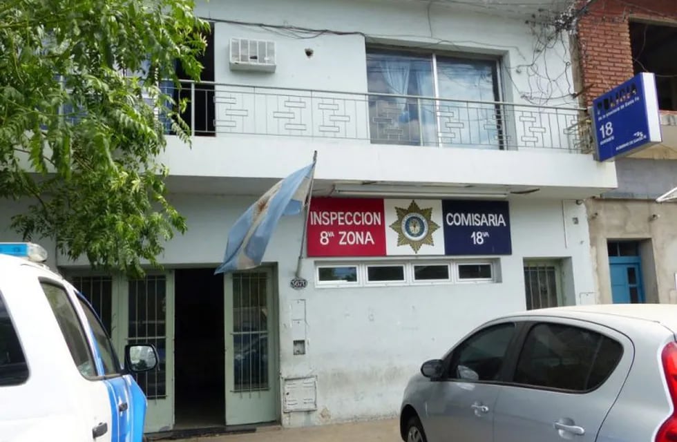 Comisaría 18° de la policía de Santa Fe en Rosario. (Archivo Gobierno de Santa Fe)