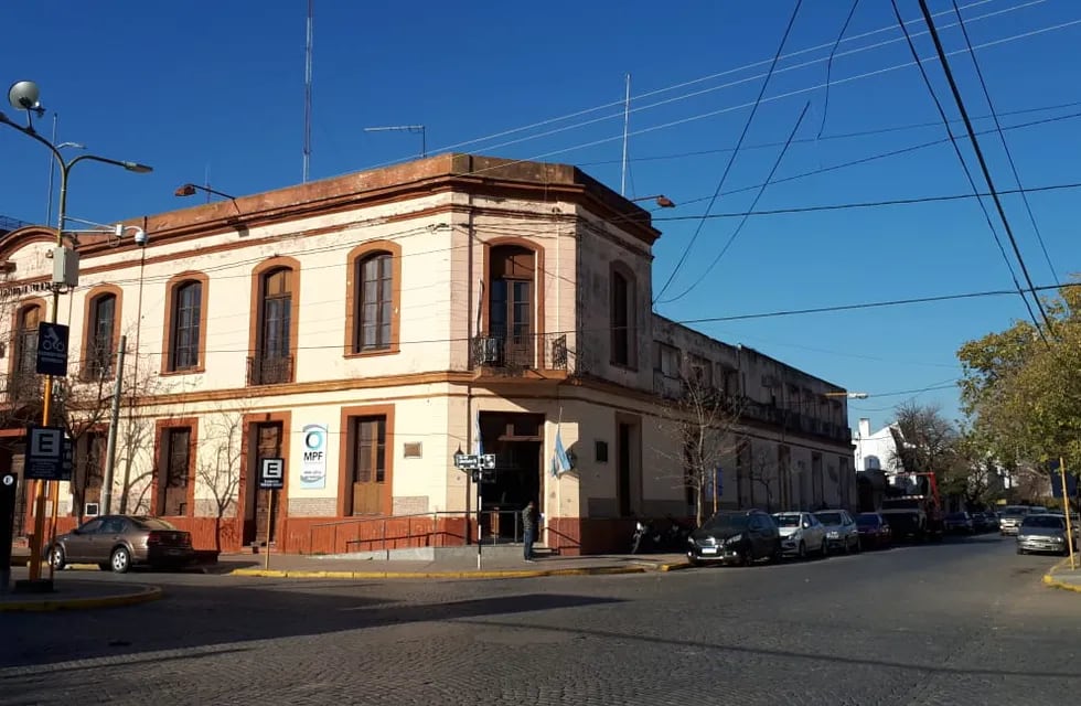 El edificio de la Departamental San Francisco, provincia de Córdoba.