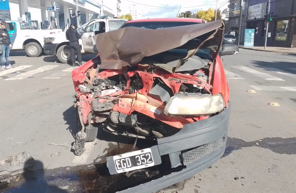Así fue el accidente de tránsito en Tandil