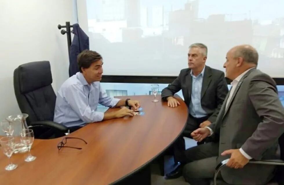 Javier Tizado, Mariano Uset y Guillermo Burgos