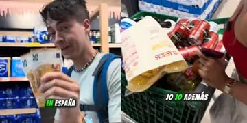 Compras en supermercado de España