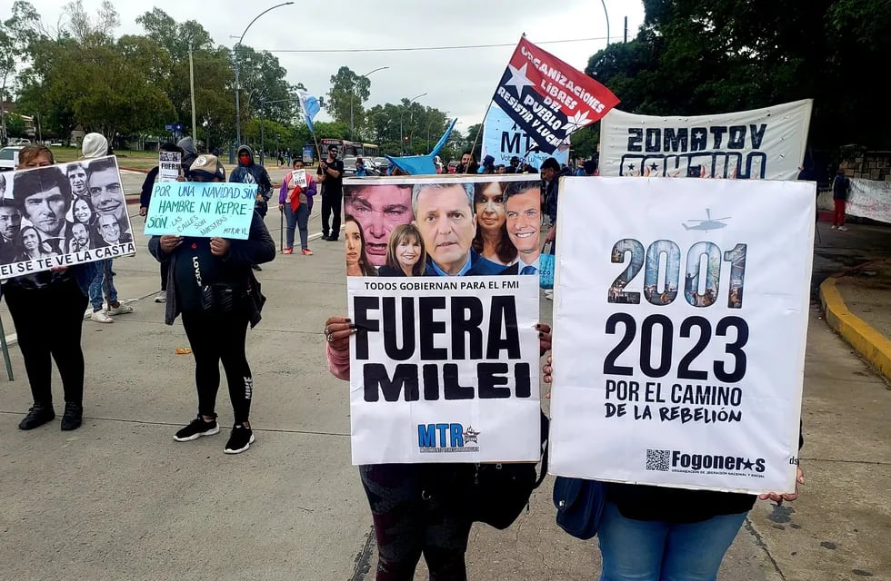 La marcha de MTR en el centro de Córdoba.