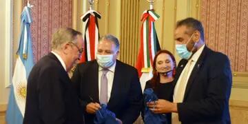 Embajadores de Kuwait y Egipto en Tandil