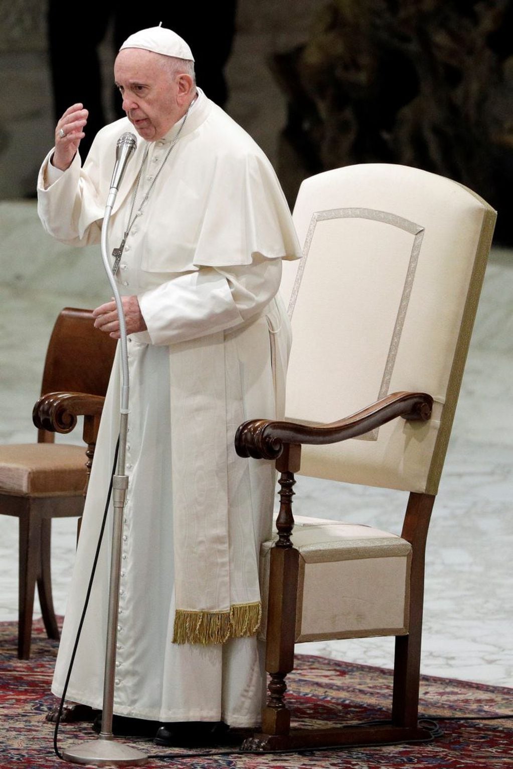 El Papa Francisco dijo que la homosexualidad está de moda.