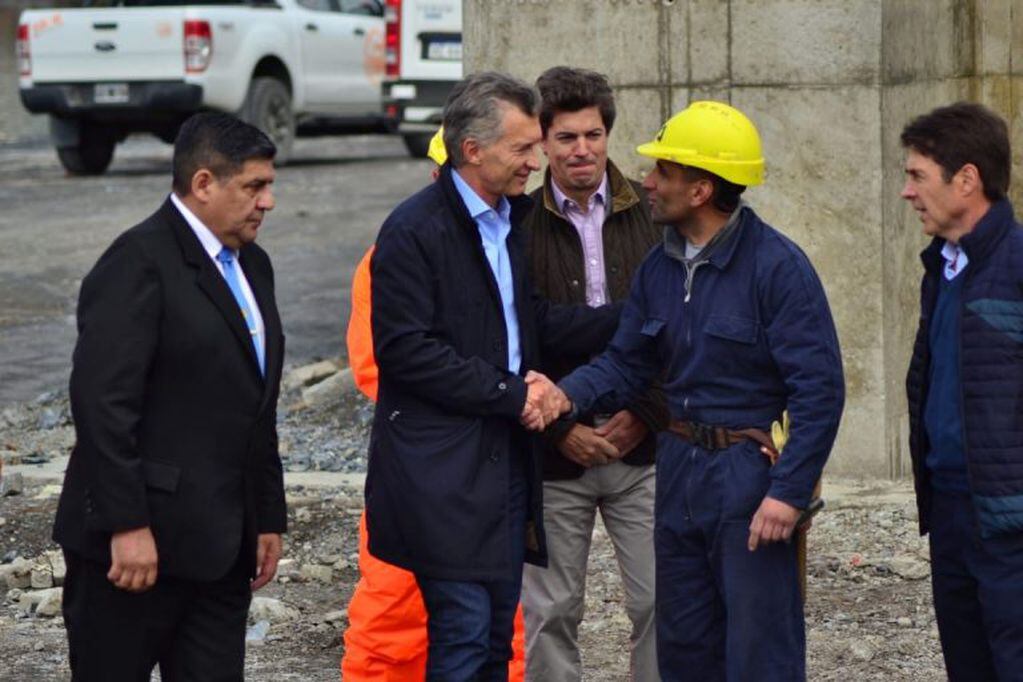 Mauricio Macri en Ushuaia (Fotos Cindi Castro - Vía Ushuaia)