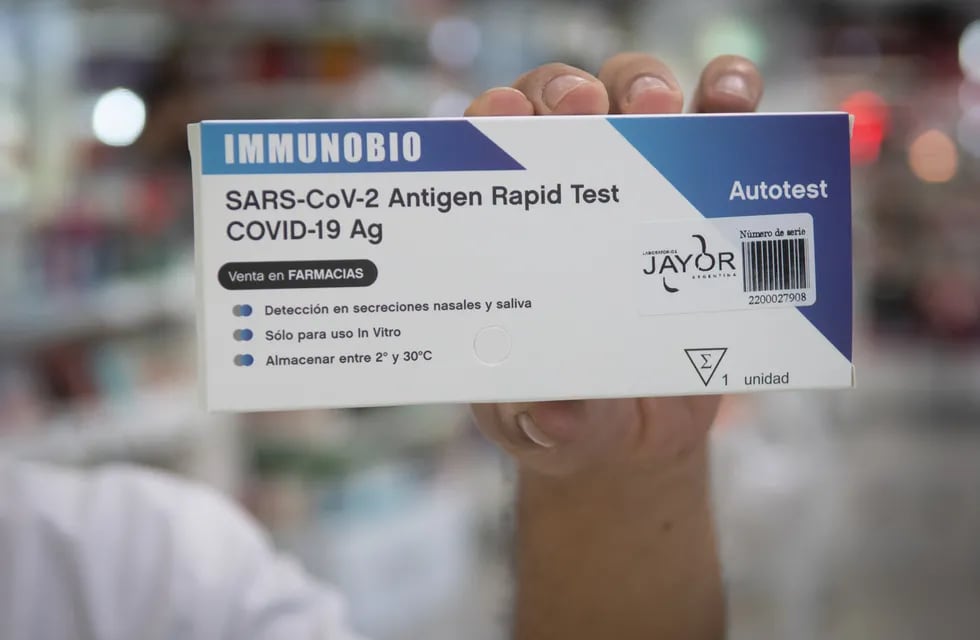 Ya estan a la venta los Autotest o test rápido para Covid-19 en las farmacias de Mendoza.