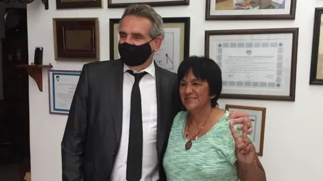 Agustín Rossi con Milagro Sala en Jujuy