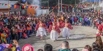 Carnaval de los barrios en Kaupén