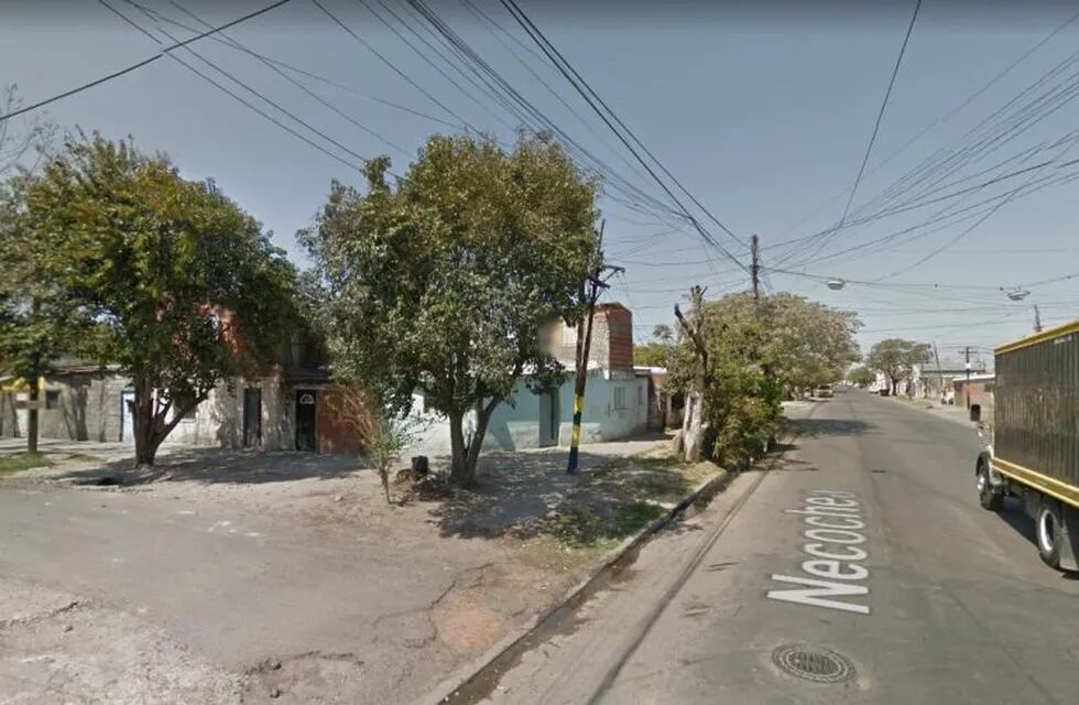 El ataque ocurrió en Necochea y Patricias Argentinas. (Google Street View)