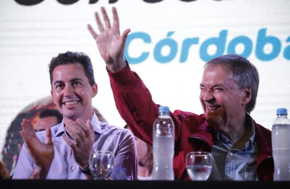 El Gobernador, junto a su candidato a vice Manuel Calvo, y más críticas a la gestión Mestre en la Capital.