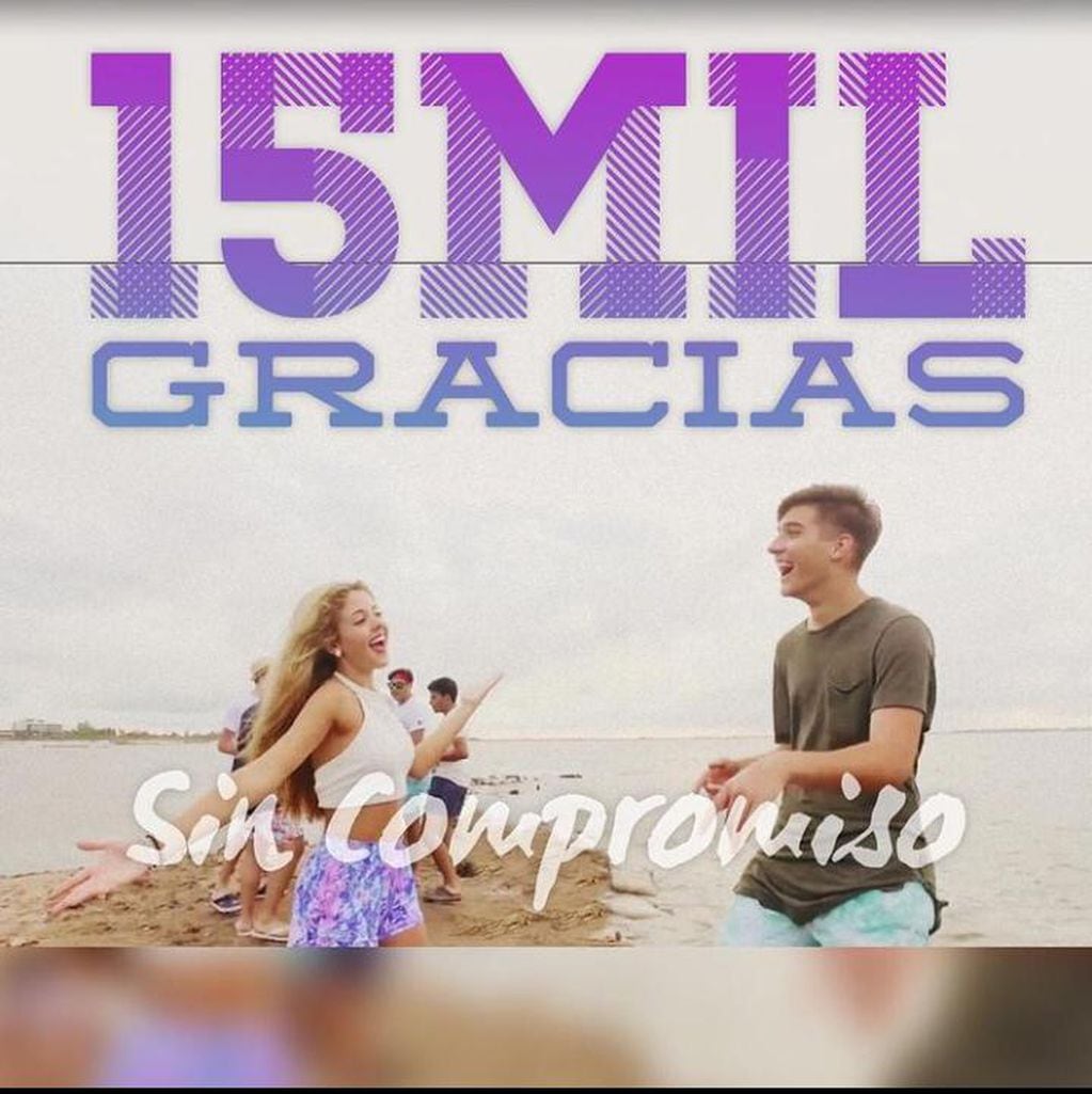 "Avanti Cumbia", captura videoclip "Sin Compromiso" grabada en Miramar de Ansenuza, año 2017. (Foto Instagram/@Avanti.cumbia).