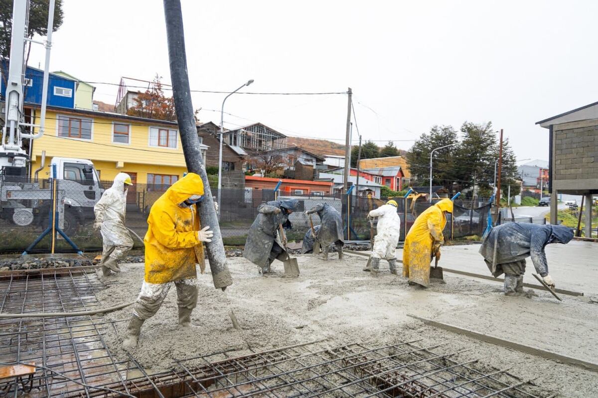 Avanza la obra del Centro de Desarrollo Infantil en Ushuaia
