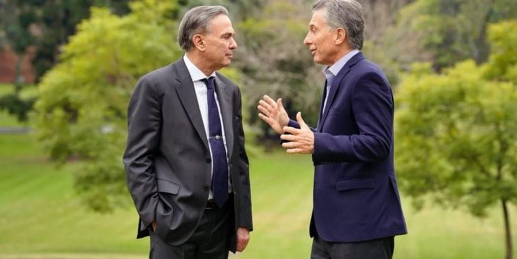 Mauricio Macri y Miguel Ángel Pichetto (WEB).