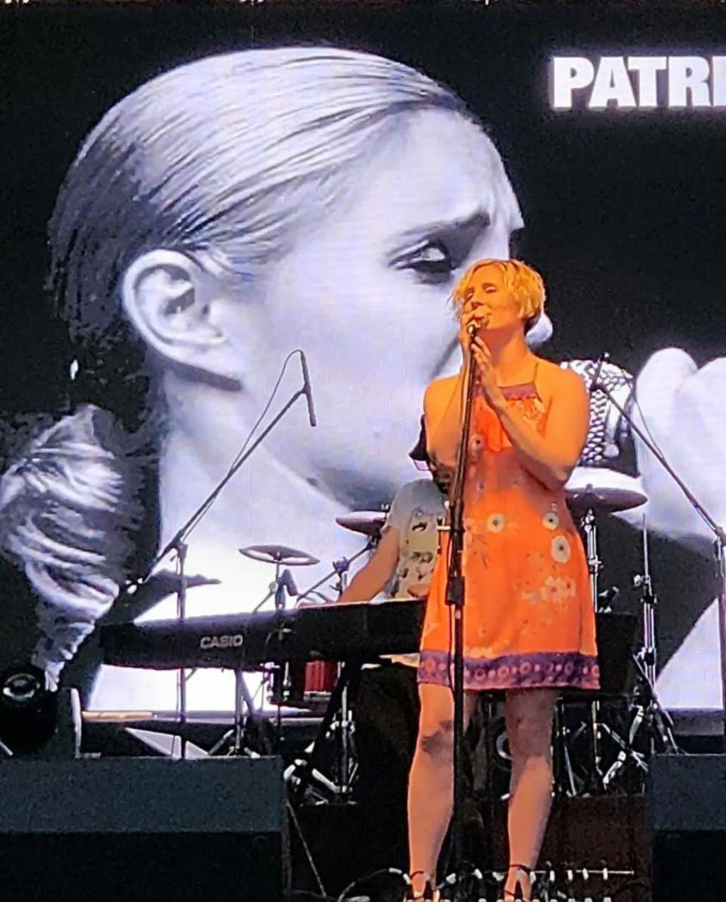 Patricia Reve y su faceta artística como cantante.