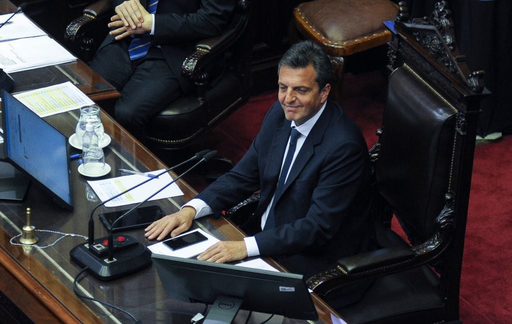Sergio Massa, presidente de la Cámara de Diputados.