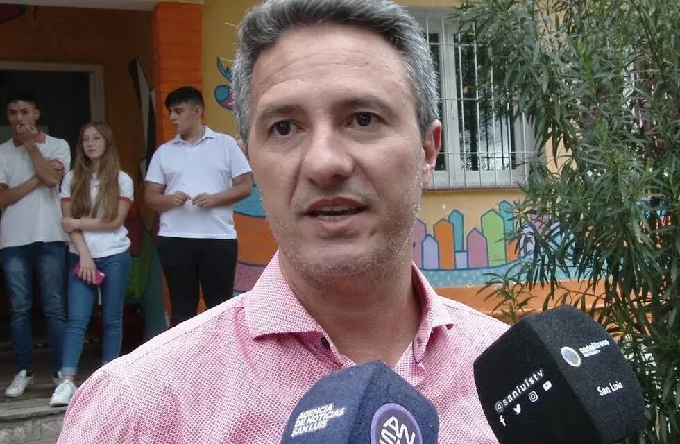 Andrés Dermechkoff, ministro de Educación de la provincia de San Luis.