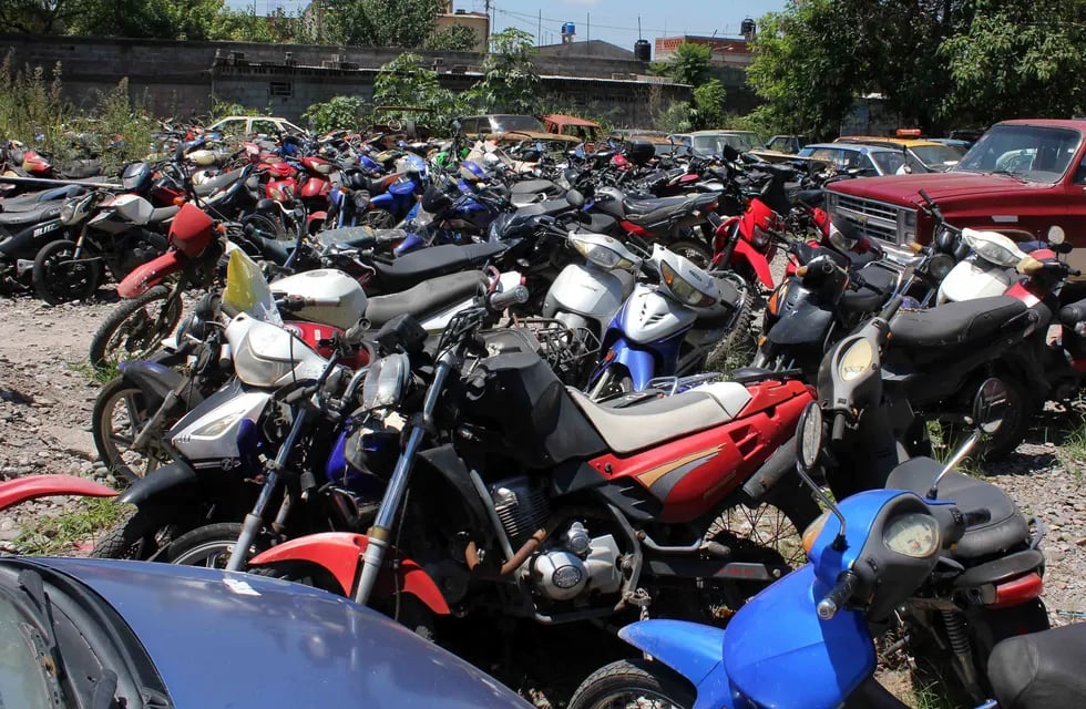 Motocicletas secuestradas en Jujuy. (imagen ilustrativa)