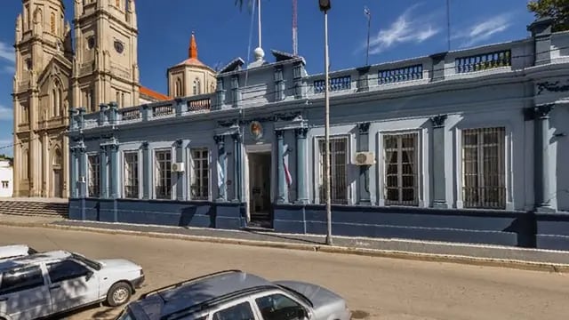 La comisaría de la ciudad de Diamante, en Entre Ríos (Gentileza Informe 3).