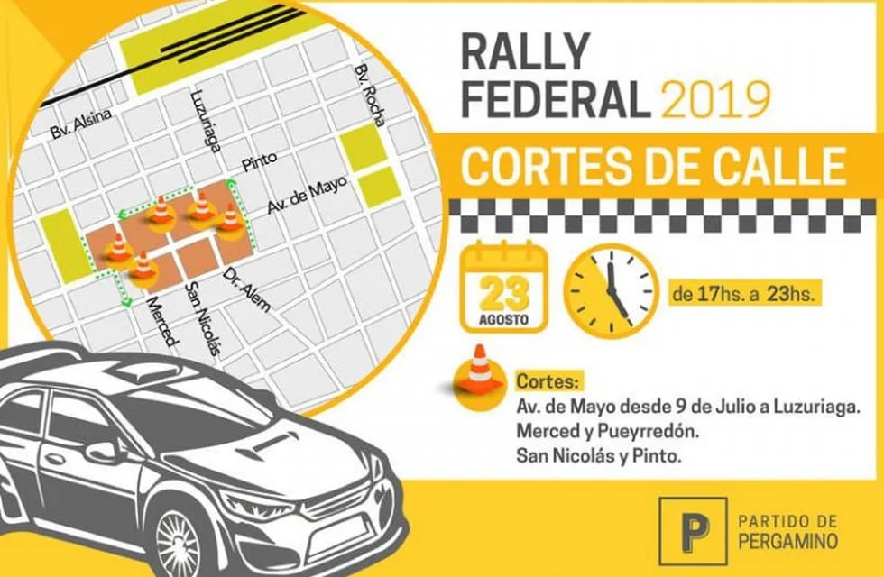 Rally Federal en Pergamino