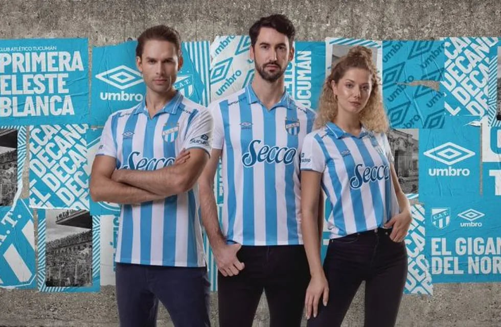 Atlético Tucumán presenta su nueva indumentaria de la temporada 2019 - 2020.