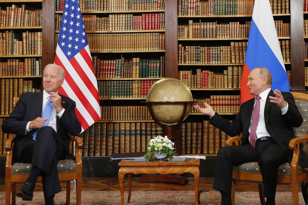Joe Biden y Vladimir Putin, presidentes de Estados Unidos y Rusia, respectivamente, mantuvieron un esperado encuentro en Ginebra, Suiza durante el 2021. 