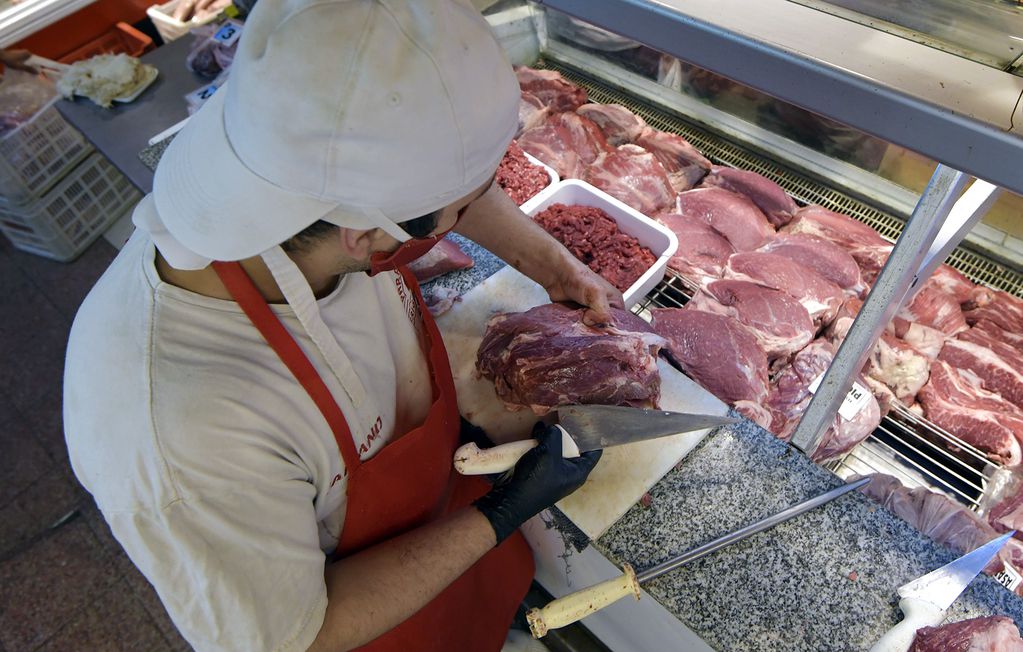 La carne es uno de los principales productos que preocupan en el Gobierno. 
