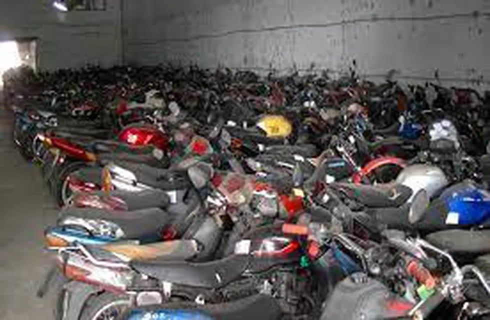 7000 motos retenidas en operativos vehicular esperan ser compactadas