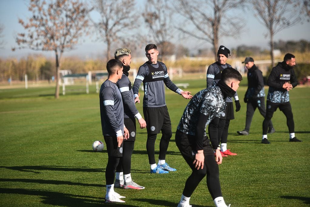 Entrenamiento de Belgrano en el predio de VIlla Esquiu. (Pedro Castillo/La VOz)