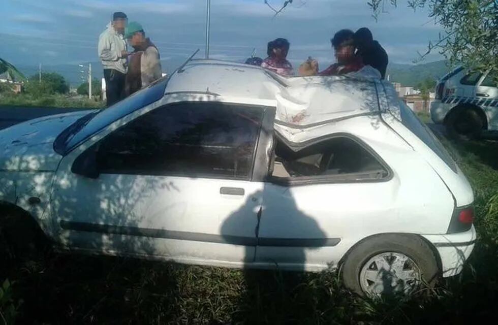 Accidente en avenida Bolivia, Salta (El Tribuno)